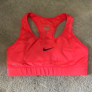 Nike dri fit sports bra never worn.